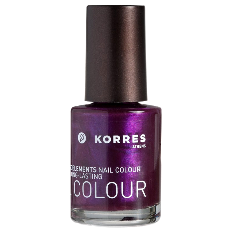 Korres Nail Colour Metallic Purple 79