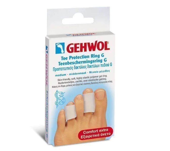 Gehwol Προστατευτικός Δακτύλιος Δακτύλων Ποδιού G Medium(30mm) 2Τμχ