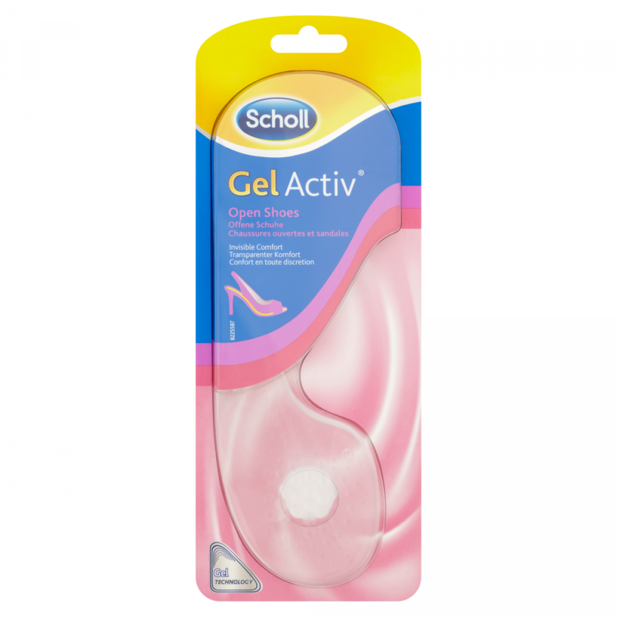 Scholl Gelactiv Insoles Open Shoes