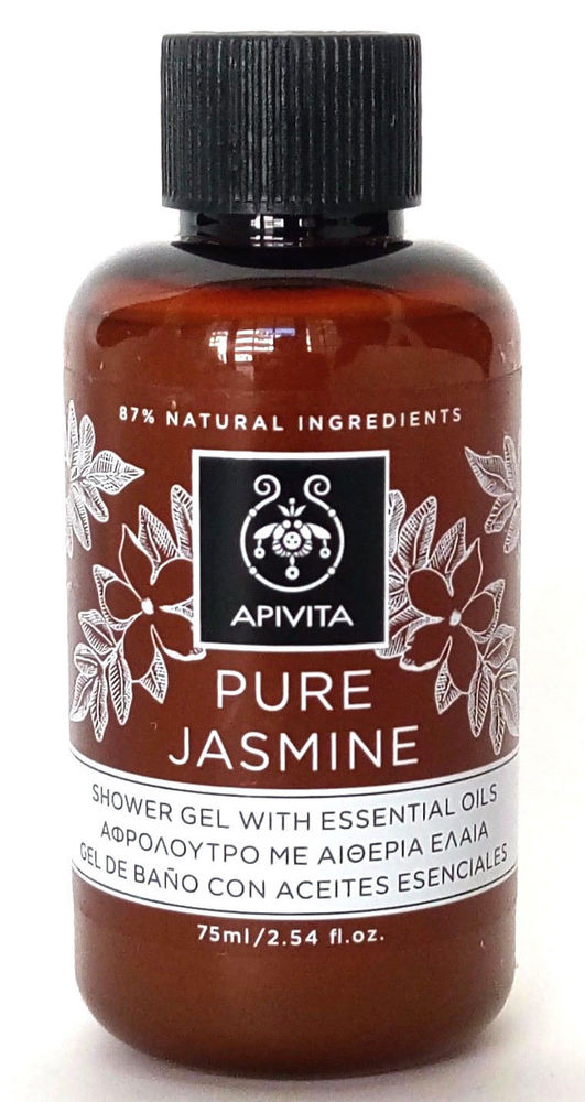 Apivita Μινι Αφρολουτρο Pure Jasmine 75ml