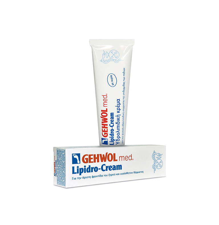 Gehwol Med Lipidro Cream Κρέμα Για Τη Φροντίδα Της Ξηρής Επιδερμίδας 75Ml