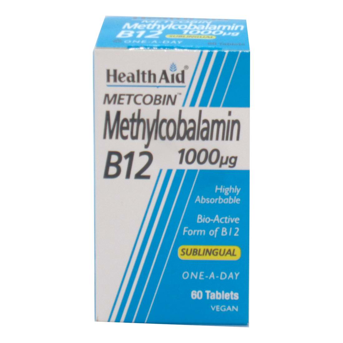 Health Aid Methylcobalamin B12 1000μg 60caps