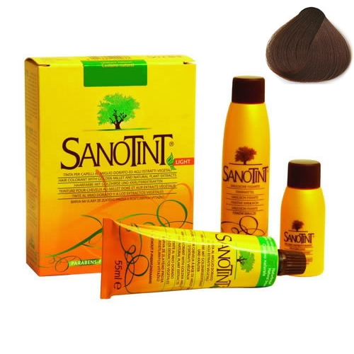 Cosval Sanotint Sensitive Βαφή Μαλλιών 75 Golden Chestnut 125ml