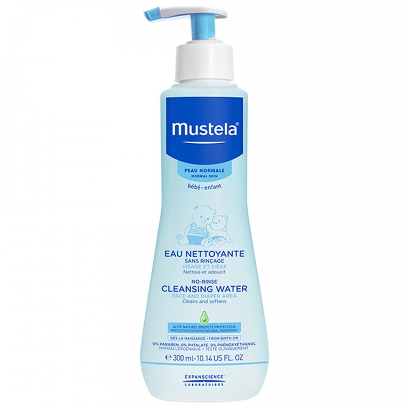 Mustela Cleansing Water No-Rinse 300ml