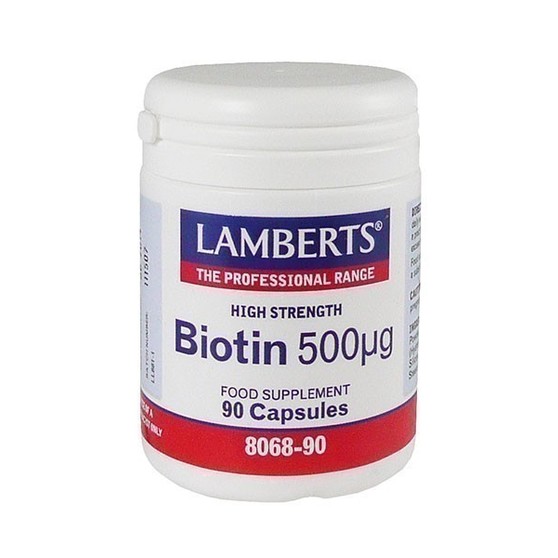 Lamberts Biotin 500Mcg  90 Caps
