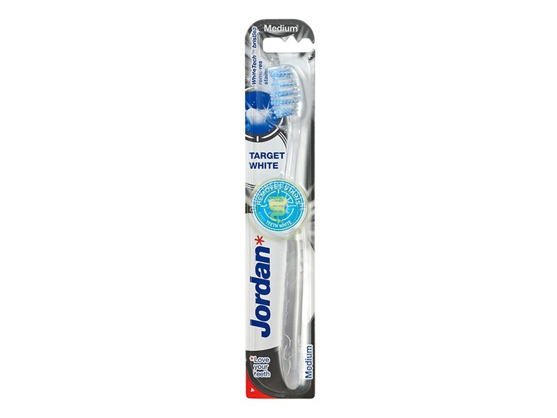 Jordan Toothbrush Target White Medium
