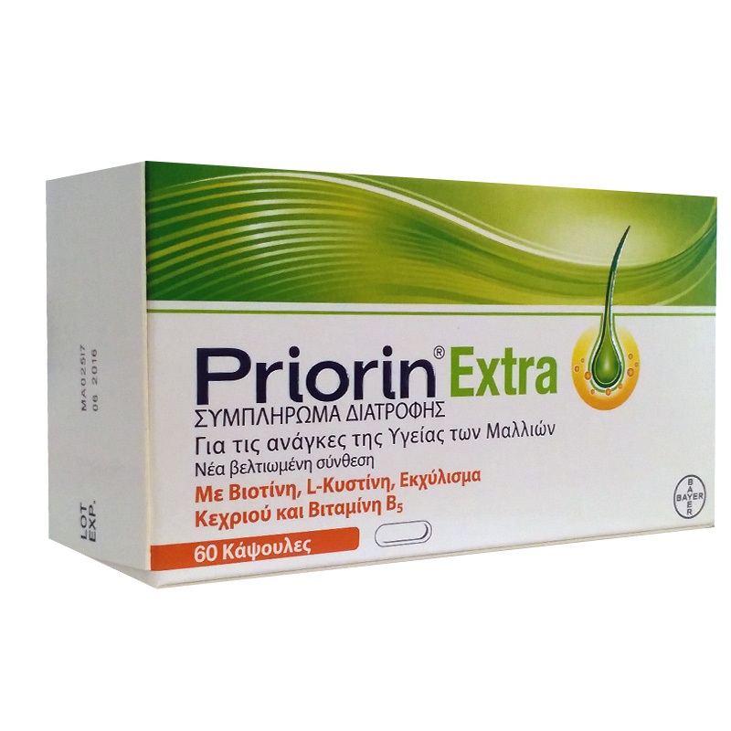 Priorin Extra 60 Κάψουλες