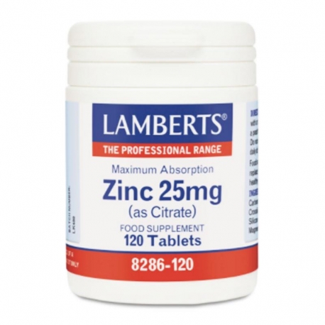 Lamberts Zinc 25Mg 120 Tabs
