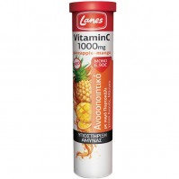 Lanes Vitamin C 1000mg Pineapple Mango 20effervent