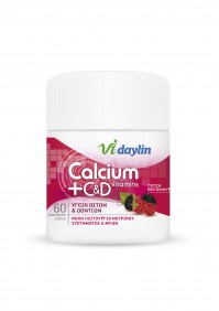 Vi-Daylin Calcium + C & D Vitamins 60 Chewable Tabs