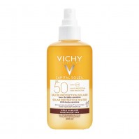 Vichy Capital Soleil Protective Water Hydrating SPF50 Αντηλιακό Νερό Υψηλής Προστασίας με Υαλουρονικό Οξύ 200ml