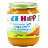 Hipp Γλυκοπατάτα Καρότο Μοσχάρι 4ο μήνα 125g