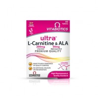 Vitabiotics Ultra Ala & L-Carnitine 60 Tabs