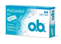 O.B. Pro Comfort Light Days 16 Tampons