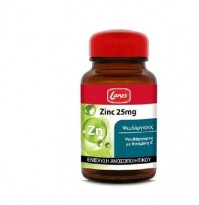 Lanes Zinc 25mg + Vitamin C 500mg 30 Tabs