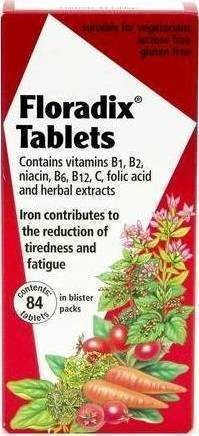 Power Health Floradix Tablets 84 Tabs