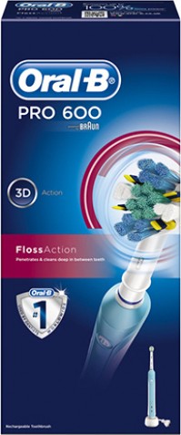 Oral-B Pro 600 Floss Action