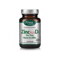 Power Health Classics Platinum Range Zinc Plus D3 30 Tabs