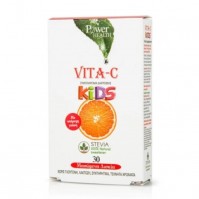 Power Health Vita-C For Kids 30 Μασώμενα Δισκία Με Στέβια