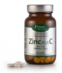 Power Health Classics Platinum Zinc Plus C 30 Δισκία