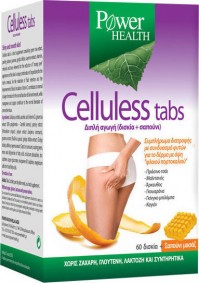Power Health Celluless 60 Tabs + Massage Soap 135gr