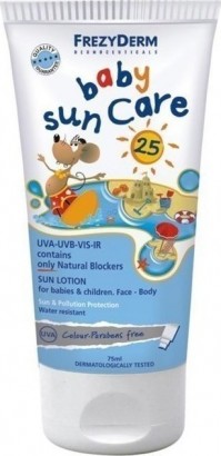 Frezyderm Baby Sun Care Lotion Spf25 75Ml