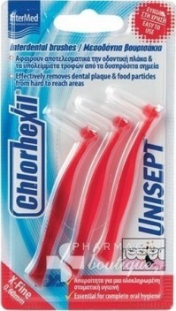 Intermed Unisept Interdental X-Fine 0,6mm 3 Τεμάχια