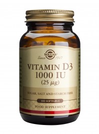 Solgar Vitamin D3 1000Iu 100 Softgels