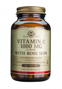 Solgar Vitamin C With Rose Hips 1000Mg 100 Tabs