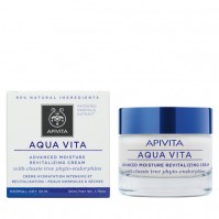 Apivita Aqua Vita Κρέμα 24 Ωρης Ενυδάτωσης Για Κανονικές/Ξηρές Επιδερμίδες 50Ml