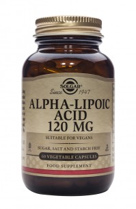 Solgar Alpha Lipoic Acid 120Mg Veg.Caps 60S