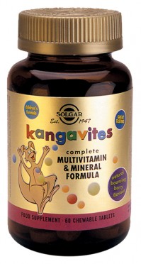 Solgar Kangavites Multivitamin & Mineral Formula Bouncing Berry Chewable Tabs 60