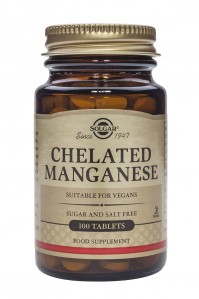 Solgar Chelated Manganese 8Mg Tabs 100S