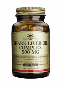 Solgar Shark Liver Oil Complex 500Mg Softgels 60S