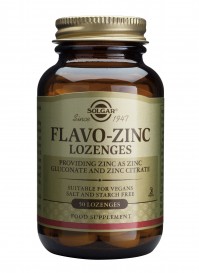 Solgar Flavo-Zinc 23Mg Lozenges 50S