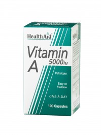 Health Aid Vit A 5000Iu 100Caps