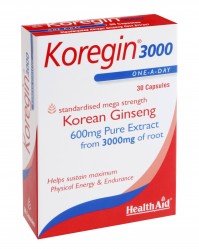 Health Aid Korean Ginseng 600Mg 30Caps