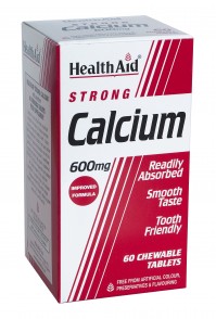 Health Aid Strong Calcium 600Mg Chewable 60Tabs