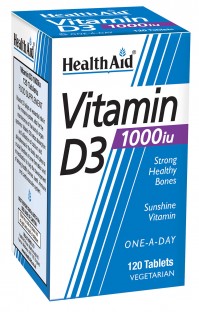 Health Aid Vitamin D3 1000IU 120Tabs