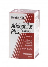 Health Aid Acidophilus Plus 4 Billion 60caps