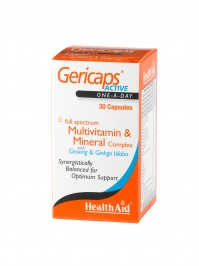 Health Aid Active Multivitamins, Ginseng & Ginkgo Biloba 30C