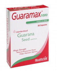 Health Aid Guaramax Guarana 1000Mg 30Caps
