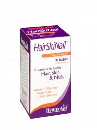 Health Aid Hair, Skin & Nail Formula 30Caps
