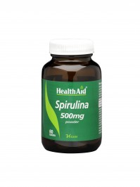 Health Aid Pure Spirulina 500Mg 60Tabs