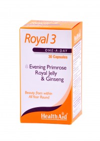 Health Aid Royal-3 Royal Jelly 30Caps