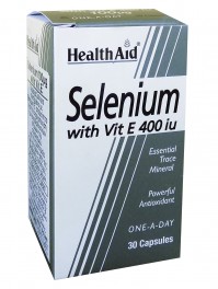 Health Aid Selenium 100Μg+Vitamin E 400Iu 30Caps