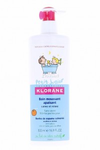 Klorane Petit Junior Bain Moussant Apaisant Vanille-Miel 500Ml