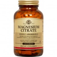 Solgar Magnesium Citrate 200Mg Tabs 120S