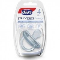 Chicco Πιπίλα Όλο Σιλικόνη Physio Soft 4M+