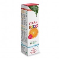 Power Health Vita-C For Kids 20 Αναβράζοντα Δισκία Με Στέβια